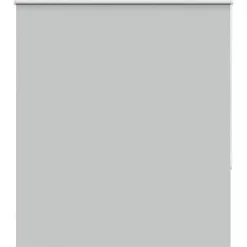 vidaXL Estor Enrollable Opaco 135x150 cm Tela Ancho 131,6cm Gris claro Clearance