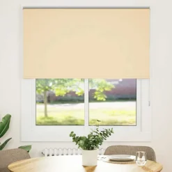 vidaXL Decoración-Estor Enrollable Opaco 130x150 cm Tela Ancho 126,6 cm