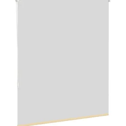 vidaXL Decoración-Estor Enrollable Opaco 130x150 cm Tela Ancho 126,6 cm