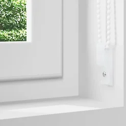 vidaXL Decoración-Estor Enrollable Opaco 40x130 cm Tela Ancho 35,7 cm
