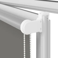 vidaXL Decoración-Estor Enrollable Opaco 140x130 cm Tela Ancho 136,6 cm