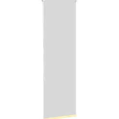 vidaXL Estor Enrollable Opaco 40x130 cm Tela Ancho 35,7 cm Amarillo