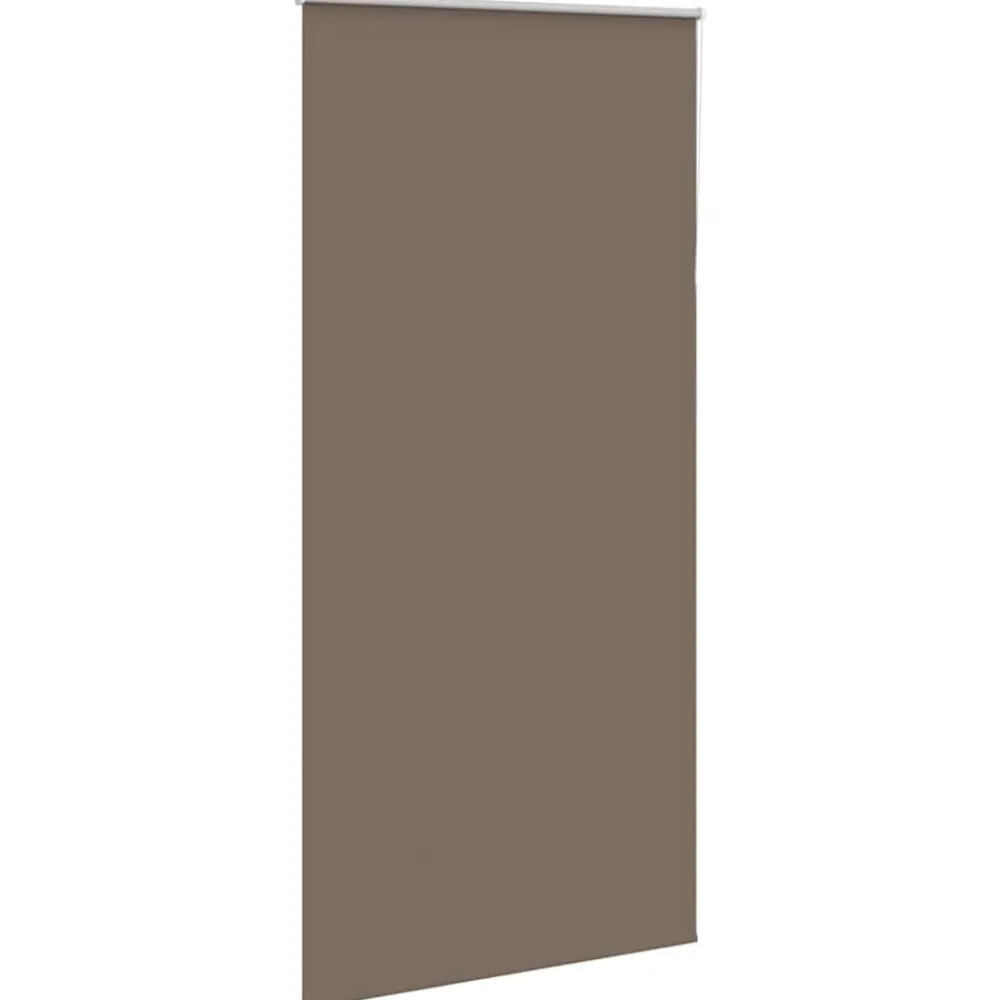 vidaXL Estor Enrollable Opaco Color 115x210cm Tela Ancho 110,7cm Café Outlet