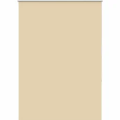 vidaXL Estor Enrollable Opaco 115x175 cm Tela Ancho 110,7 cm Beige Outlet