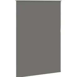 vidaXL Estor Enrollable Opaco 105x130 cm Tela Ancho 100,7 cm Gris Sale