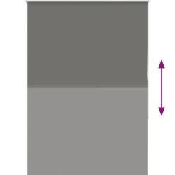 vidaXL Decoración-Estor Enrollable Opaco 110x150 cm Tela Ancho 105,7 cm