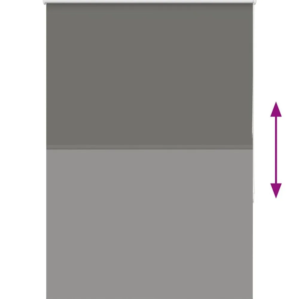 vidaXL Decoración-Estor Enrollable Opaco 110x150 cm Tela Ancho 105,7 cm