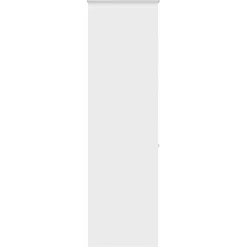 vidaXL Estor enrollable para ducha con casete 60x240cm tela ancho 56cm Blanco Clearance