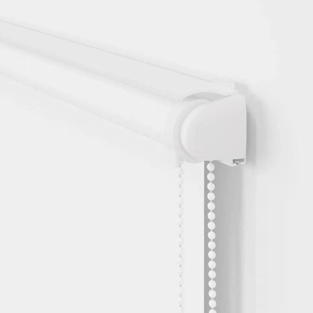 vidaXL Estor enrollable para ducha con casete 60x240cm tela ancho 56cm Blanco Clearance