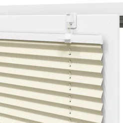vidaXL Estor Plisado 40x100 cm Tela Ancho 39,4 cm Poliéster Crema Discount