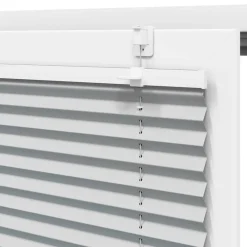 vidaXL Estor Plisado 40x100 cm Tela Ancho 39,4 cm Poliéster Gris claro Clearance