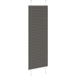 vidaXL Decoración-Estor Plisado 40x100 cm Tela Ancho 39,4 cm Poliéster