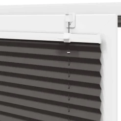 vidaXL Decoración-Estor Plisado 40x100 cm Tela Ancho 39,4 cm Poliéster