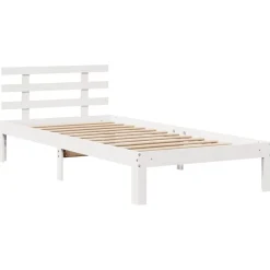 vidaXL Camas Y Accesorios-Estructura cama con cajones madera maciza pino 75x190 cm
