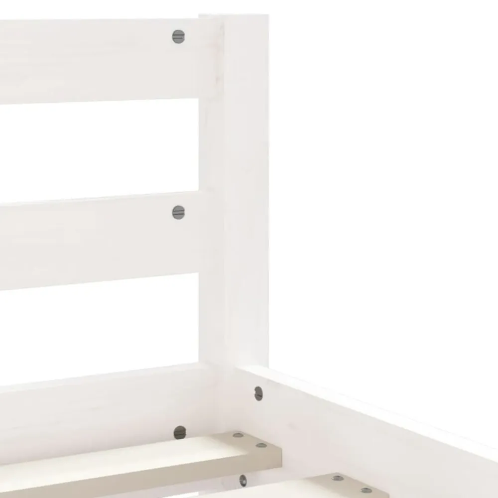 Niños vidaXL Mobiliario Para Bebés Y Niños Pequeños-Estructura cama niños con cajones madera pino 80x200 cm