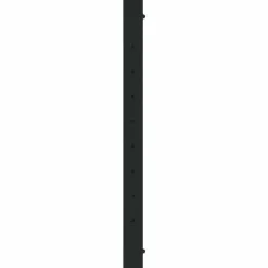vidaXL Estructura de banco de trabajo 2 uds metal 55x(69-95,5)cm Negro Clearance