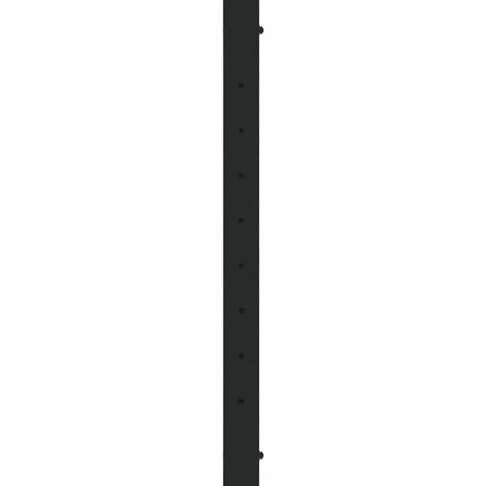 vidaXL Estructura de banco de trabajo 2 uds metal 55x(69-95,5)cm Negro Clearance