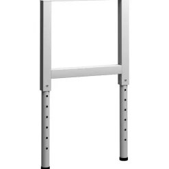 vidaXL Estructura de banco de trabajo 2 uds metal 55x(69-95,5)cm Gris Best
