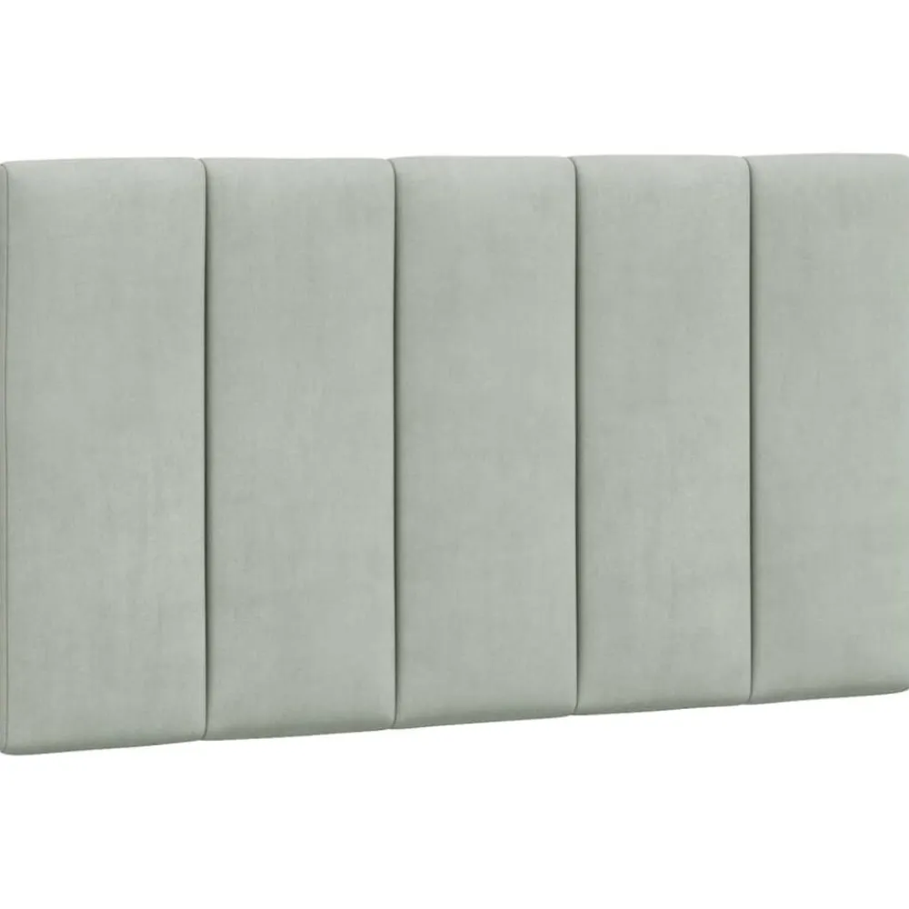 vidaXL Camas Y Accesorios-Estructura de cama con LED sin colchón Hanko terciopelo 80x200 cm