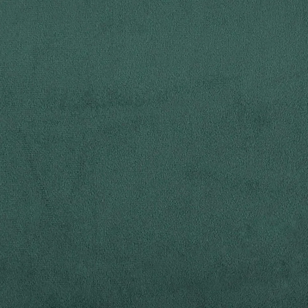 vidaXL Camas Y Accesorios-Estructura de cama con colchón 2 pcs Verde Terciopelo