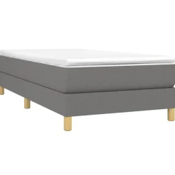 vidaXL Camas Y Accesorios-Estructura de cama con somier tela 80x200 cm