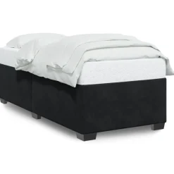 vidaXL Camas Y Accesorios-Estructura de cama sin colchón terciopelo 80x200 cm