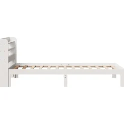vidaXL Camas Y Accesorios-Estructura de cama con cabecero madera pino 75x190 cm