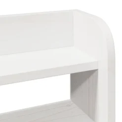 vidaXL Camas Y Accesorios-Estructura de cama con cabecero madera pino 75x190 cm