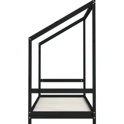 Niños vidaXL Mobiliario Para Bebés Y Niños Pequeños-Estructura de cama para niños madera de pino 80x200 cm