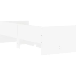 vidaXL Estructura de cama con cajones 100x200 cm Blanco Best