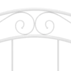 vidaXL Camas Y Accesorios-Estructura de cama sin colchón metal 120x200 cm