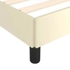 vidaXL Camas Y Accesorios-Estructura de cama con cabecero sin colchón 80x200 cm