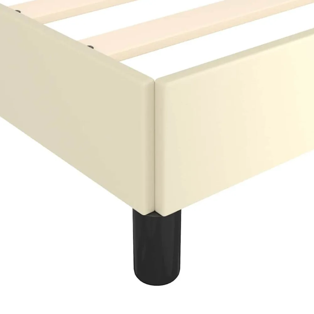 vidaXL Camas Y Accesorios-Estructura de cama con cabecero sin colchón 80x200 cm