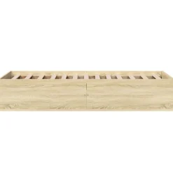 vidaXL Camas Y Accesorios-Estructura de cama sin colchón madera 75x190 cm