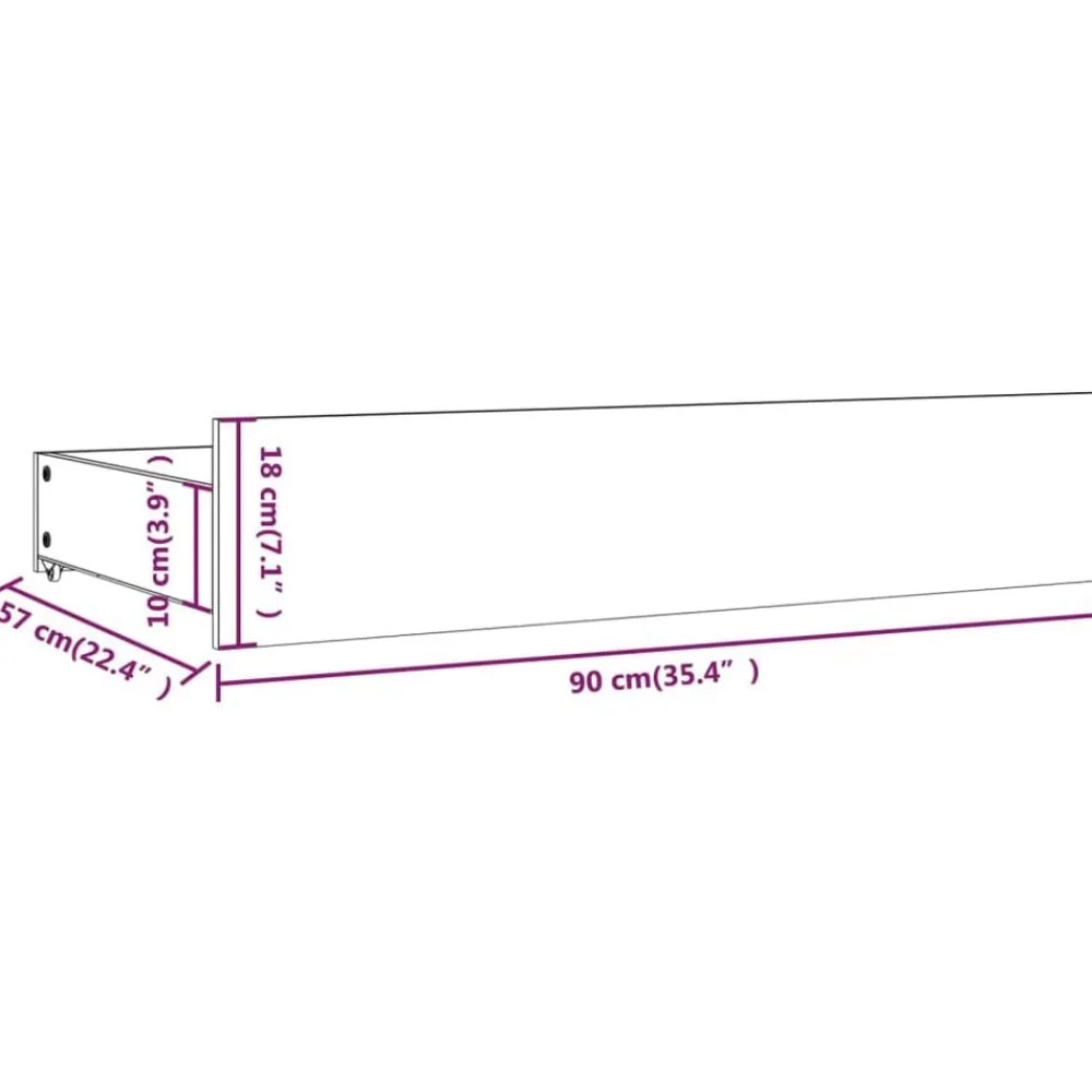 vidaXL Estructura de cama con cajones doble 135x190 cm Blanco Outlet
