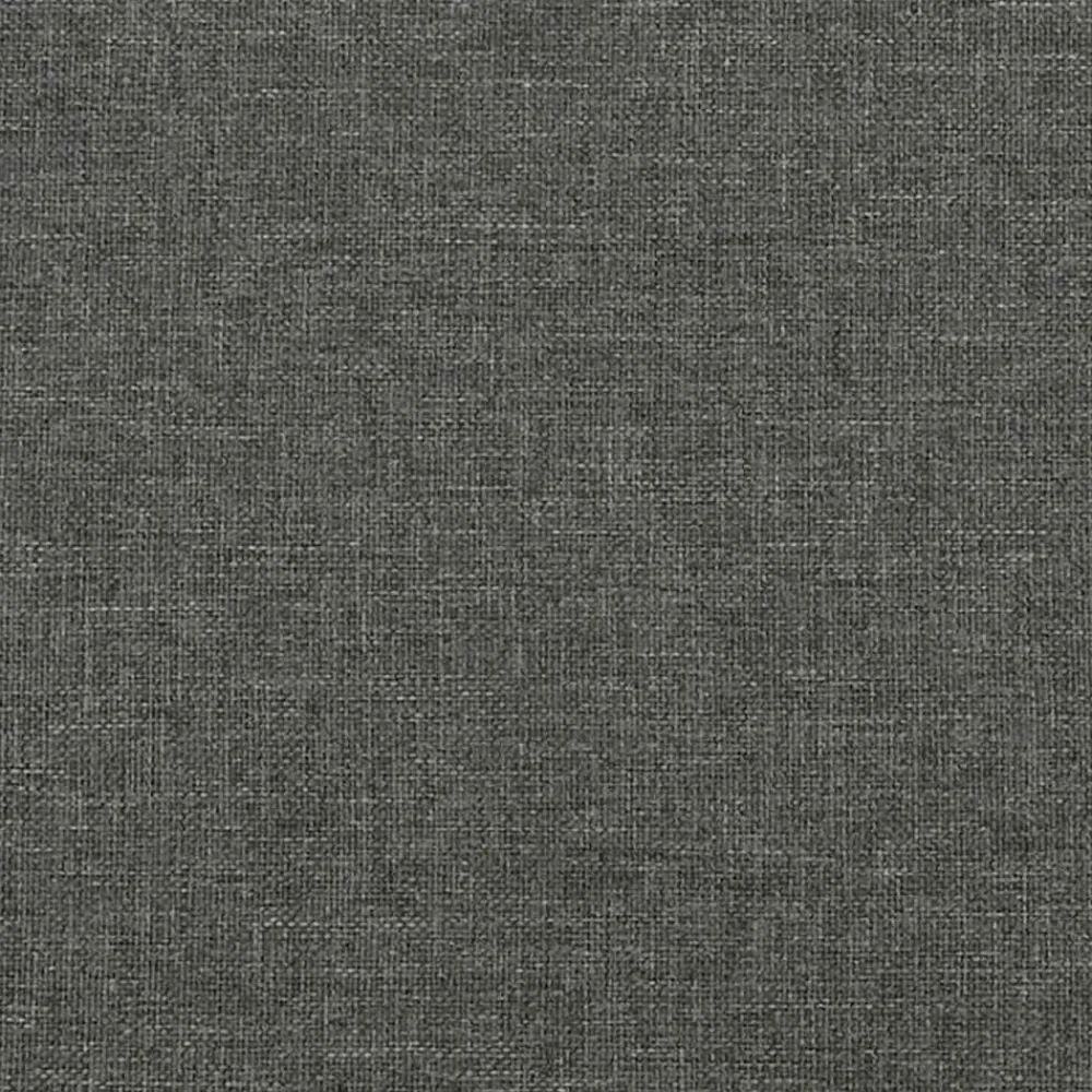 vidaXL Estructura de cama sin colchón tela 80x200 cm Gris oscuro