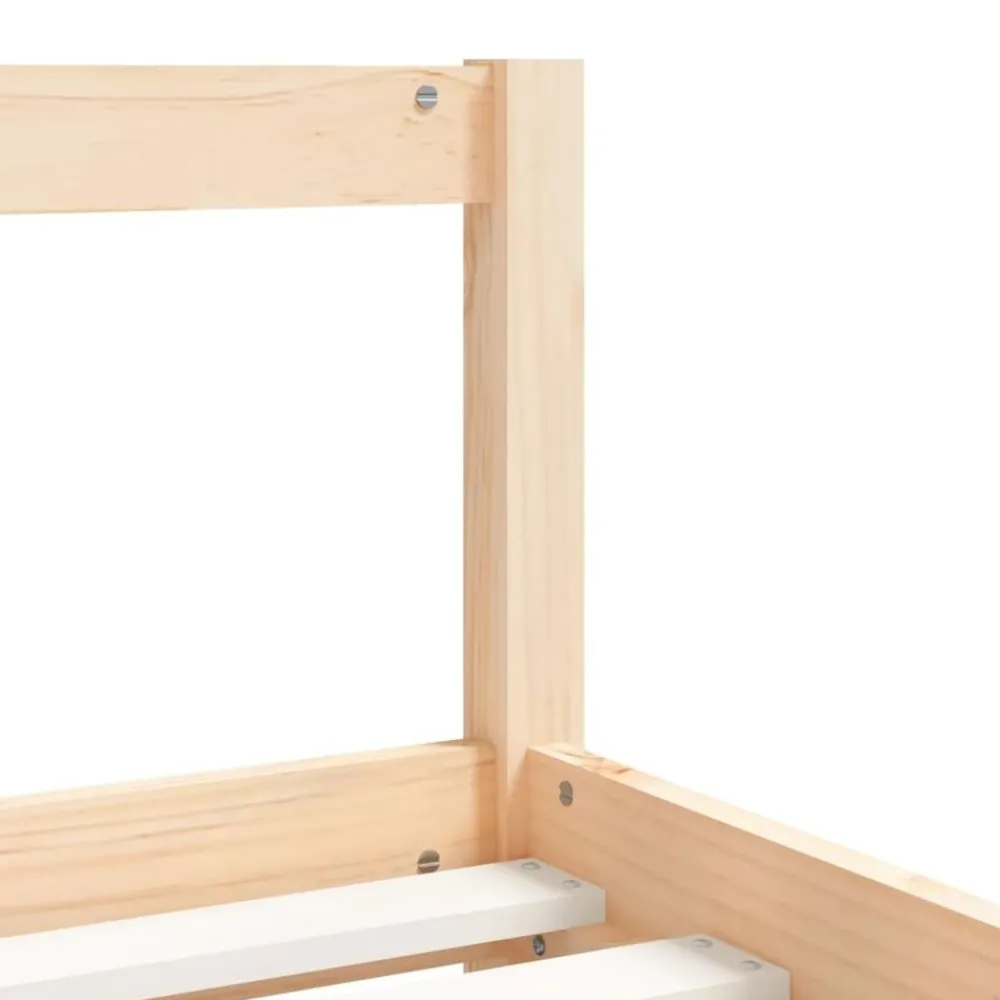 vidaXL Estructura de cama para niños con cajones madera pino 80x200 cm Natural Online