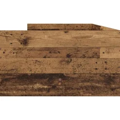 vidaXL Estructura de cama con cajón 100 x 200 cm Madera envejecida Hot