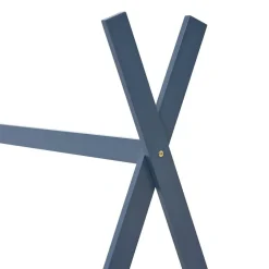 vidaXL Estructura de cama infantil madera maciza pino 70x140 cm Gris Sale