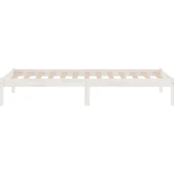 vidaXL Camas Y Accesorios-Estructura de cama individual pequeña sin colchón madera
