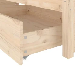 vidaXL Camas Y Accesorios-Estructura de cama con cajones 140x190 cm