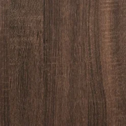 vidaXL Estructura de cama con cajón Roble marrón 200 x 200 cm Roble marr&oacute;n Outlet