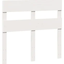 vidaXL Estructura de cama sin colchón madera de pino blanca 90x200 cm Blanco Best