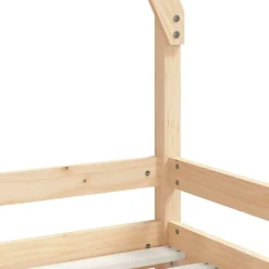 vidaXL Estructura de cama para niños madera maciza de pino 80x200 cm Natural Best