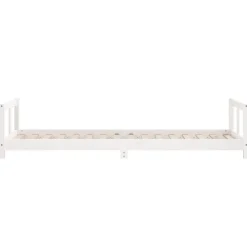 Niños vidaXL Mobiliario Para Bebés Y Niños Pequeños-Estructura de cama para niños madera de pino 90x200 cm