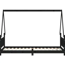 Niños vidaXL Mobiliario Para Bebés Y Niños Pequeños-Estructura de cama para niños madera de pino 80x200 cm