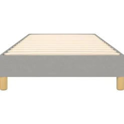 vidaXL Camas Y Accesorios-Estructura de cama con somier tela 80x200 cm