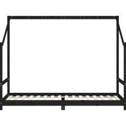 Niños vidaXL Mobiliario Para Bebés Y Niños Pequeños-Estructura de cama para niños madera pino 2x(80x200) cm