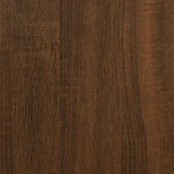 vidaXL Camas Y Accesorios-Estructura de cama sin colchón roble marrón 200x200 cm