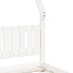 vidaXL Estructura de cama para niños madera de pino 90x200 cm Blanco Best